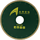Disc taiere ceramica dura ARES CERAMIX HGPP 300 mm pentru masa taiere umeda - 1060DTC300P