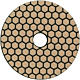 Discheta profesionala de lustruit marmura design hexagonal 3 - granulatie BUFF