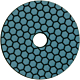 Discheta profesionala de lustruit marmura design hexagonal 3 - granulatie 1500