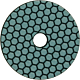 Discheta profesionala de lustruit marmura design hexagonal 3 - granulatie 3000