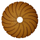 Discheta rigida slefuire si lustruire margini granit Snail Lock ARES 4STEP 150mm - 150DGW1S34-ESL80T