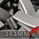 Repastilare carote beton mediu armat pentru carotare umeda diametru 162 mm - segmenti diamantati ARES PREMIUM Z-WET - 162ZWET14