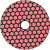 Discheta profesionala de lustruit marmura design hexagonal 3 - granulatie 400